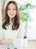 綾瀬/髪質改善/くすみベージュ☆レイヤーロング韓国風巻きk