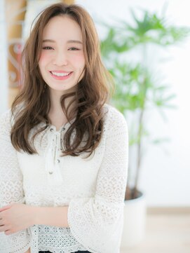 プリモア サロン ハナレ 綾瀬(primoA salon HANARE) 綾瀬/髪質改善/くすみベージュ☆レイヤーロング韓国風巻きk