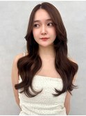 レイヤー/ネビージュ/韓国ヘア/イメチェン/縮毛矯正/中野/