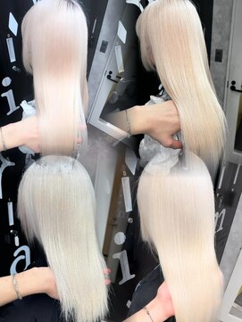 ワンズミラー 立川(ONE'S MIRROR) ケアブリーチ/インナーカラー/ハイトーンカラー/似合わせカット