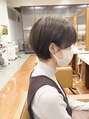 カッツ 元町店(CUT S) マッシュショートは丸さとネープのくびれ感が大切＊