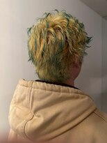 フォークロア 本店(Folk Lore)&nbsp;デザインカラー/癖毛カット/スパイキーショート