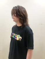 美粧 ほそや お花茶屋本店&nbsp;メンズボブロングロン毛パーマメンズヘア/サーフカール