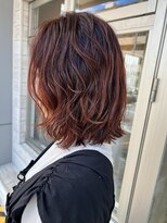 アスラン(ASLAN)&nbsp;【aslan】結べるボブ/ニュアンスパーマ/暖色カラー