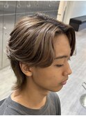 毛流れフェザーウルフ/ニュアンス/メンズウルフ/名古屋栄美容室