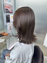 ファースト 東仙台店(first) ミルクブラウン・セミロング