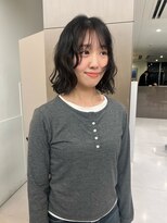 ローレンアオ(LOREN AO)&nbsp;黒髪/クラゲヘアー/オリーブグレー/小顔/ココアベージュ/矢場町