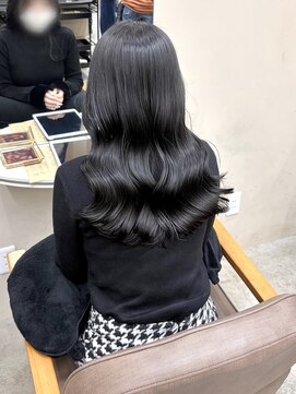 ダークグレージュ/韓国ヘア/透明感/名古屋/伏見/栄/丸の内