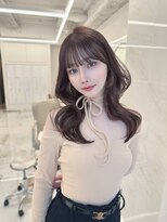 キティー サカエ(kiti SAKAE)&nbsp;グレージュ/レイヤーカット/ハッシュカット/オリーブベージュ/栄