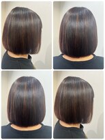 グルグル 新小岩店(GULGUL)&nbsp;☆切りっぱなしボブ+ベージュ系ハイライト