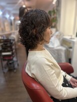 キングダム 元町店(KINGDOM)&nbsp;軽やかレイヤーボブ × 強めニュアンスパ