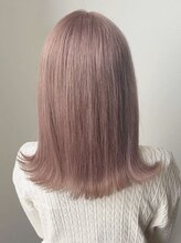 サラジュ 仁川店(SARAJU)&nbsp;【ブリーチ特化】今田担当 ブリーチあり×ピンクミルクティー