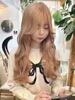 ミモザワークス ヘアアレンジ ミルクティベージュ 2ブリーチ