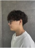 プードルパーマ/マッシュ