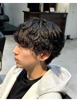 アトラクト バイ ラック 津田沼(Attract by LUCK) シャドウパーマ/津田沼/メンズパーマ/メンズ/メンズカット