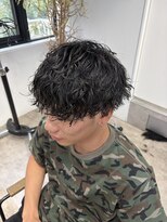 アルモ ヘア フア 東静岡(ALMO hair HUA)&nbsp;シャドウ波巻きスパイラル