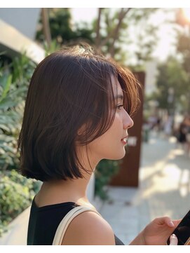 コクウ オーガニック(COQOO ORGANIC) 大人のシースルー韓国ボブ