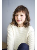 人気のロブ×アッシュベージュ