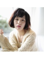 ベルエキップ(belle equipe)&nbsp;ふわゆるボブにグラデカラー