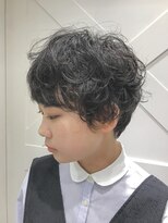 ハウス(HAUS.)&nbsp;ふんわりショート　×　無造作パーマ