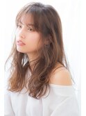 【aRietta】20代30代 ゆるふわ無造作ミディ×ヌーディベージュ★