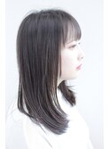ナチュラルストレート　[似合わせカット/センター南駅]