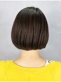 前下がりストレートボブ_セシルカットフリンジウェーブ_ba242963