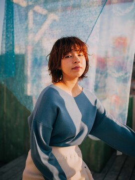 美容室チック 大島店(chic) くせ毛風ニュアンスボブ［大島/大島駅］