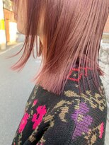 ラムネ&nbsp;berry pink のロブ。