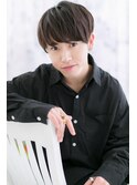 前下がりやわらかニュアンスマッシュショートa1