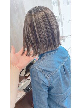 ヘアープレイス ピリオドアック(Hair Place .Acc) ハイライト×グレージュ☆