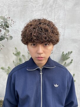 フィフスジングウマエ 原宿(fifth JINGUMAE) プードルパーマスパイラルパーマ刈り上げツーブロック