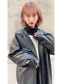 韓国　レイヤースタイル　くびれ巻き　上品　レディライク