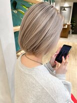 エミス バイ メルト 吉祥寺(emis by melt)&nbsp;【堀惠】シャドウルーツハイライトボブベージュ20代30代40代