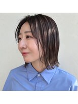 ドルセ(Dulce) ラベージュ×前下がりボブ