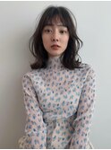 ふんわりが可愛い！人気の韓国風外ハネスタイル/前髪パーマ