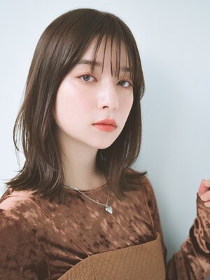 【ファイバープレックスケアストレート￥12000】クセをしっかり伸ばしながら、柔らかく滑らか質感に♪