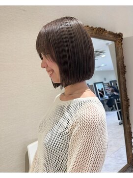 ケンジ 横須賀中央(KENJE) すとんとbob×グレージュ