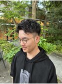 ショートツイストパーマ