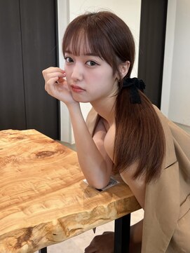 ビューギンザ(VIEW GINZA) 結んでも可愛い小顔カット