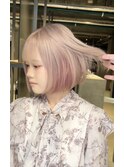 ボブインナーピンク