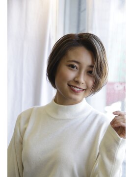 ヘアーサロン ジュエール(jyue-ru) 大人上品ショート 40代,50代,60代【沖縄/北谷/ショート】