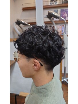 アズ クラブ US CLUB 刈り上げパーマ