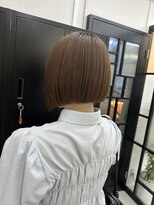 ディジョン(Dijon)&nbsp;韓国顔まわりレイヤーカットグレージュオリーブベージュブラウン