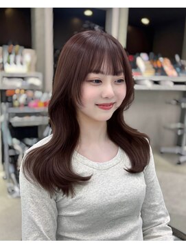 リリー(Lilley) たっぷり艶感ブラウンカラー/