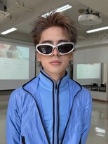 デビュー ヘアーメイク&nbsp;スペインカール/スパイキーショート/ブルーブラック/宜野湾