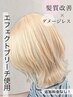 【ブリーチのみ】抜きっぱなしケアブリーチ＋酸熱トリートメント【艶髪】
