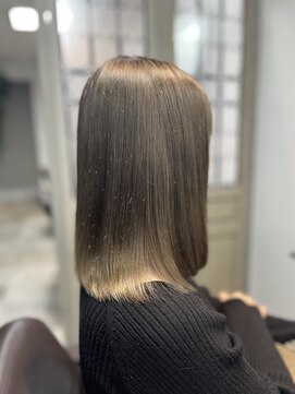 プリズム ヘアーデザイン 北坂戸店 ミディアムボブ