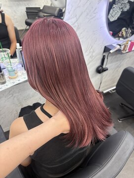 ドットモーダ  町田店(dot. mooda) 【ピンクラベンダー】韓国/韓国ヘア/町田/町田駅/学割