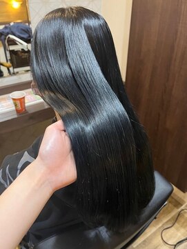 ヘアーデザイン リント(hair design Rinto) ブルーブラック/髪質改善トリートメント@10代20代30代